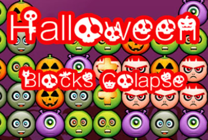 Permainan Runtuh Blok Halloween  talian