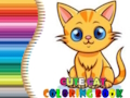 Permainan Buku Mewarna Kucing Comel  talian