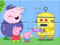 Permainan Jigsaw Puzzle: Robot Peppa  talian