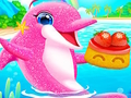 Permainan Penjagaan Bayi Dolphin Kembar Saya  talian