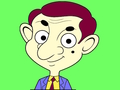 Permainan Buku Mewarna Mr Bean  talian
