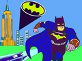 Permainan Mewarna Kartun Batman  talian