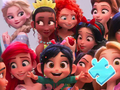 Permainan Jigsaw Puzzle: Foto Keluarga Disney Princess  talian