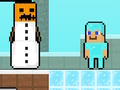 Permainan Noob lwn Pro Snowman  talian