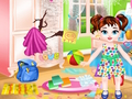 Permainan Pembersihan Rumah Baby Taylor  talian