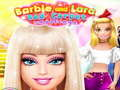 Permainan Cabaran Permaidani Merah Barbie dan Lara  talian