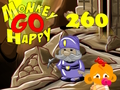 Permainan Monkey Go Happy Tahap 260  talian