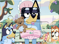Permainan Jigsaw Puzzle: Masa Bermain Biru  talian