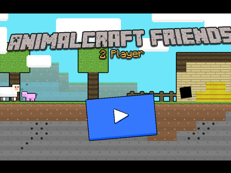 Permainan AnimalCraft Friends 2 pemain  talian