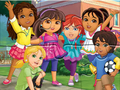 Permainan Teka -teki Jigsaw: Dora Ke Bandar talian