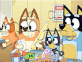 Permainan Jigsaw Puzzle: Hari Beli-belah Bluey  talian