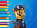 Permainan Buku Mewarna: Paw Patrol Chase  talian