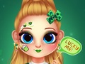 Permainan Little Lily St. Rakam Foto Hari Patrick  talian