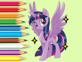 Permainan Buku Mewarna: Twilight Sparkle  talian