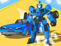Permainan Perlumbaan Transformasi Robot  talian