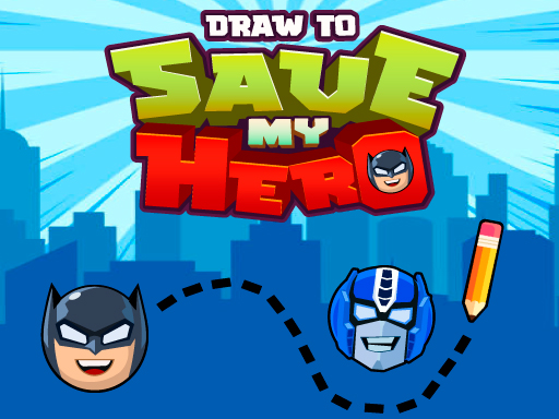 Permainan Lukis untuk Selamatkan Hero saya  talian