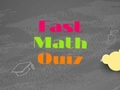 Permainan Kuiz Matematik Cepat  talian