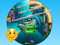 Permainan Teka-teki Jigsaw Bulat Kumpul Gambar Penghuni Lautan Lucu  talian