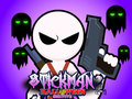Permainan Stickman Halloween bertahan talian