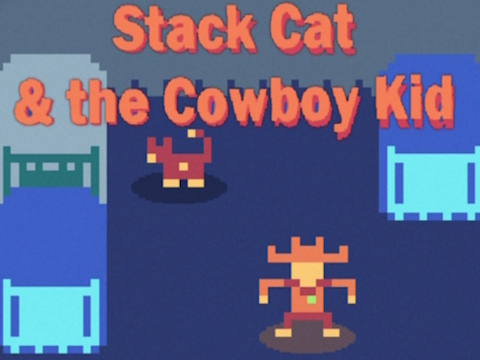 Permainan Stack Cat & The Cowboy Kid talian