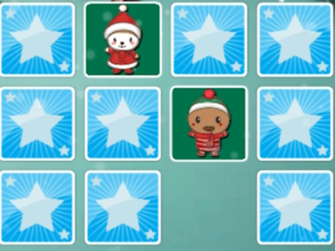 Permainan Perlawanan Memori Xmas  talian