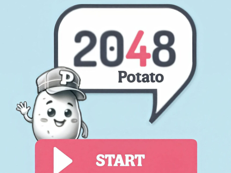 Permainan 2048 Kentang  talian