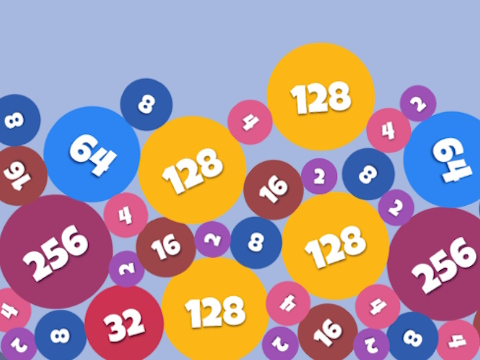 Permainan 2048 Bola Perlawanan  talian