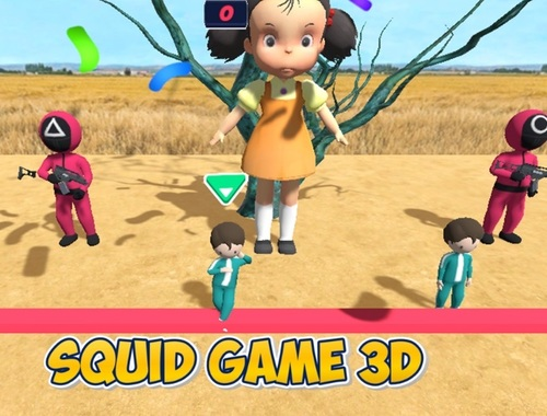 Permainan Permainan Sotong 3D  talian