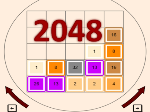 Permainan 2048  talian