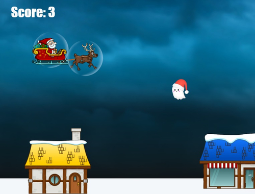 Permainan Permainan Penerbangan Santa  talian