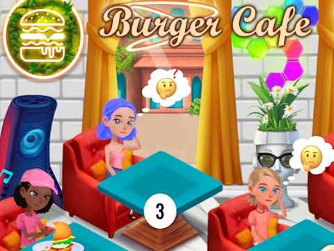 Permainan Kafe Burger  talian