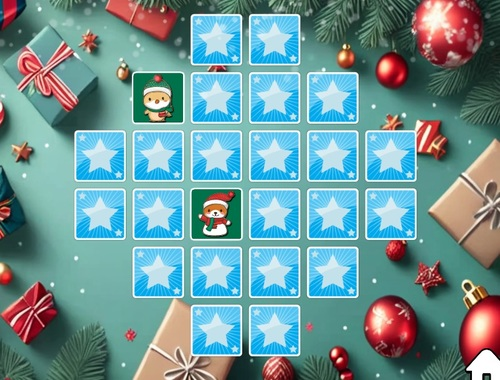 Permainan Perlawanan Memori Xmas  talian