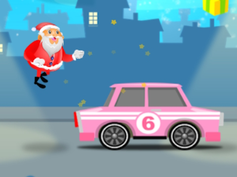 Permainan Perlumbaan Santa  talian