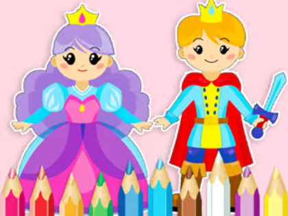 Permainan Buku Mewarna: Sweet Royal Date  talian