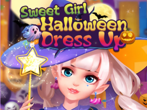 Permainan Berdandan Halloween Gadis Manis  talian