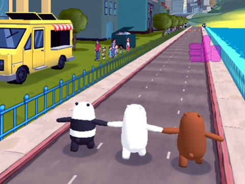 Permainan Kami Bare Bears Bear Parkour  talian