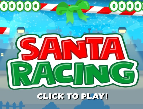 Permainan Perlumbaan Santa  talian