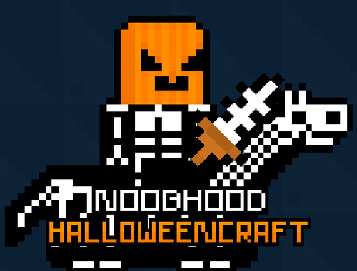 Permainan Noobhood Halloweencraft talian