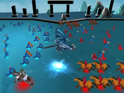 Permainan Simulator Pertempuran - Kotak Pasir  talian