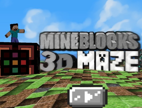 Permainan MineBlocks 3D Maze talian