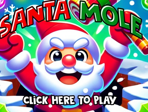 Permainan Santa memukul tahi lalat talian