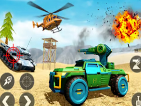 Permainan TankCraft – Pertempuran Kereta Kebal Perang  talian