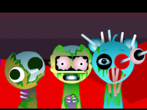 Permainan Kotak Beat Scary Muzik Sprunki talian