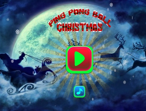 Permainan Bola Ping Pong Krismas  talian
