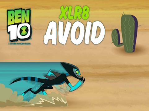 Permainan Ben 10 Xlr8 Elakkan  talian