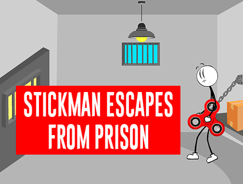 Permainan Stickman Melarikan Diri Dari Penjara  talian