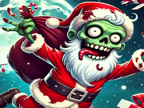 Permainan Permainan Flappy Zombie Santa Christmas  talian