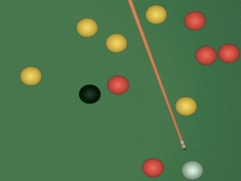 Permainan Biliard Blackball  talian