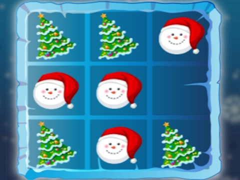 Permainan Krismas Tic Tac Toe  talian