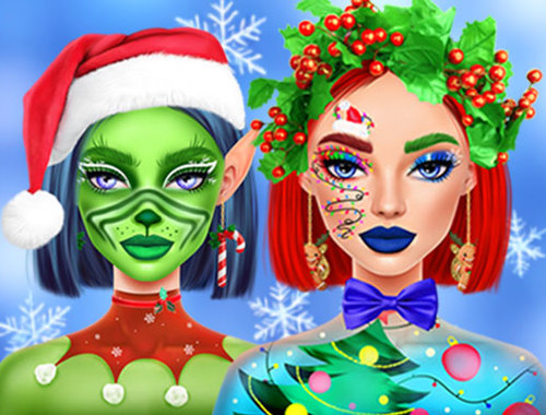 Permainan Solek Krismas Ellie  talian